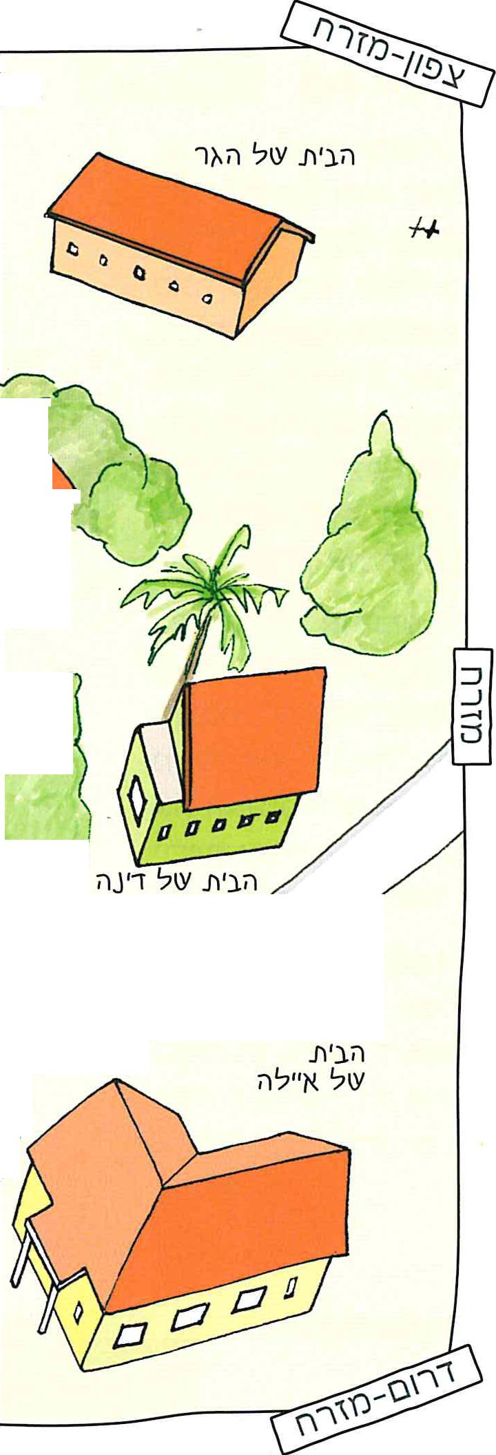 מפת שכונת 